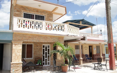 Hostal Enrique, casa particulare in Playa Larga, site of the US invasion at Bahia de Cochinas or Bay of Pigs