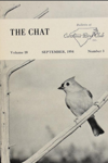 Cover of The Chat Volume 18 Number 3 (September 1954)