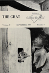 Cover of The Chat Volume 19 Number 3 (September 1955)